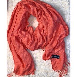 Scarf Bundle orange blue and green